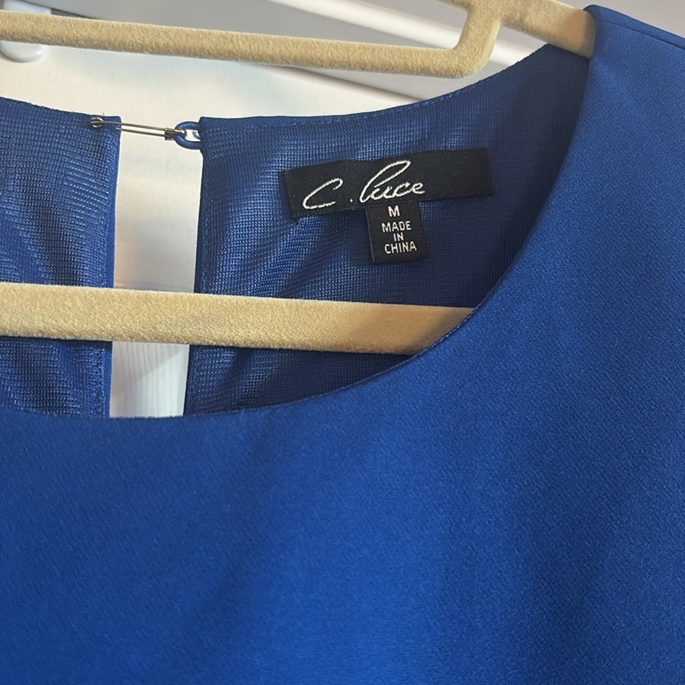 Blue mini dress - Picture 3 of 4